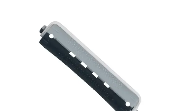 Eurostil Bigudi Plástico Gris Negro 12ud